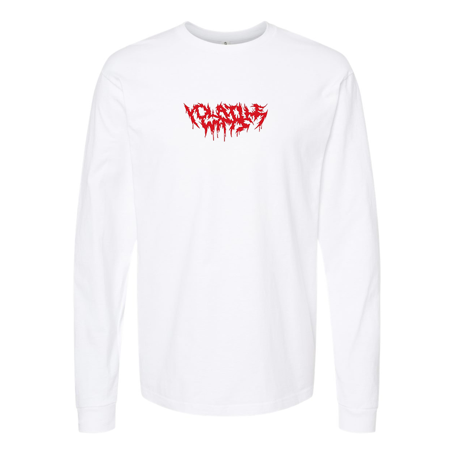 Men's Volatile Ways Logo Cotton Long Sleeve T-Shirt