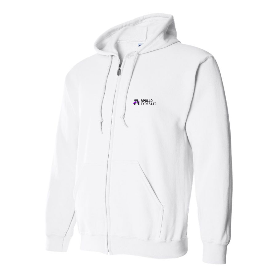 Men's Apollo Tyres Logo Zipper Hoodie