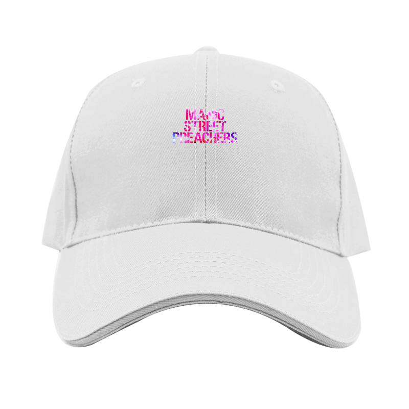 Manic Street Preachers Logo Dad Baseball Cap Hat