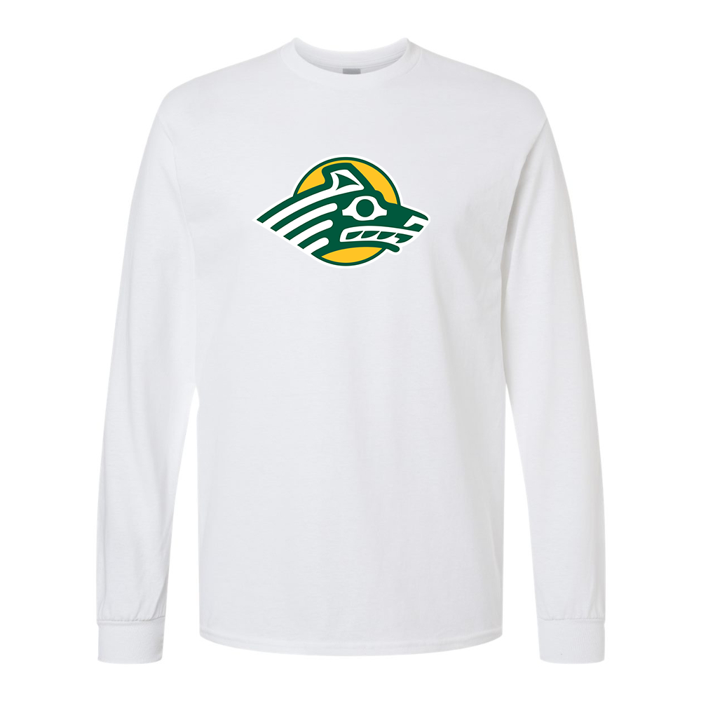 Men's Alaska Anchorage Seawolves Gildan Heavy Cotton Long Sleeve T-Shirt