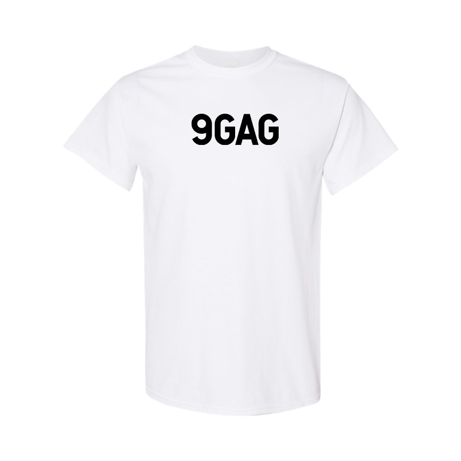 Men's 9gag Logo Cotton T-Shirt