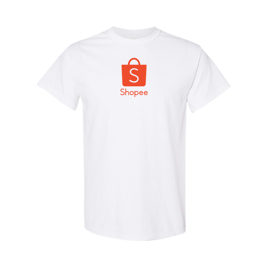 Men's Shopee Logo Cotton T-Shirt