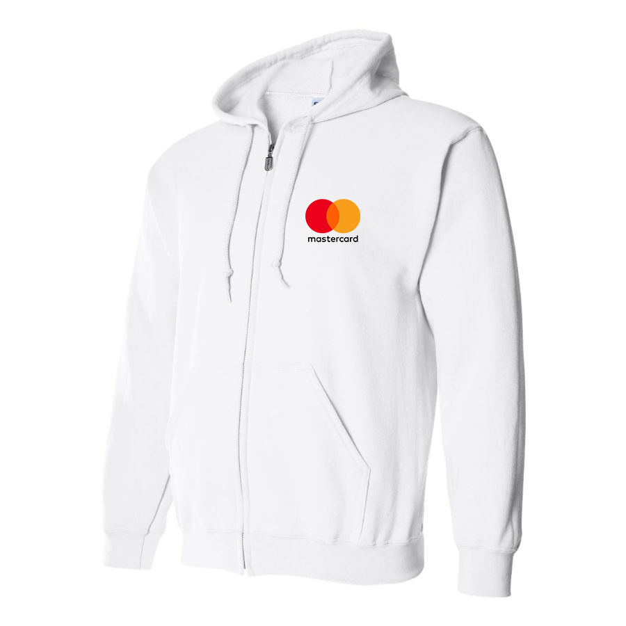 Men's Mastercard Logo Zipper Hoodie