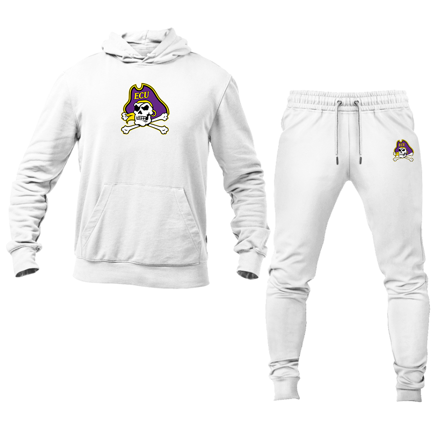 Men's East Carolina Pirates Dukes Hoodie Joggers Set