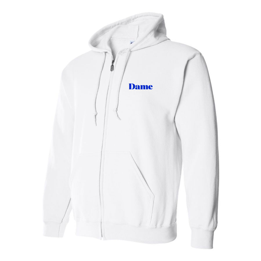 Men's Dame Products Zipper Hoodie