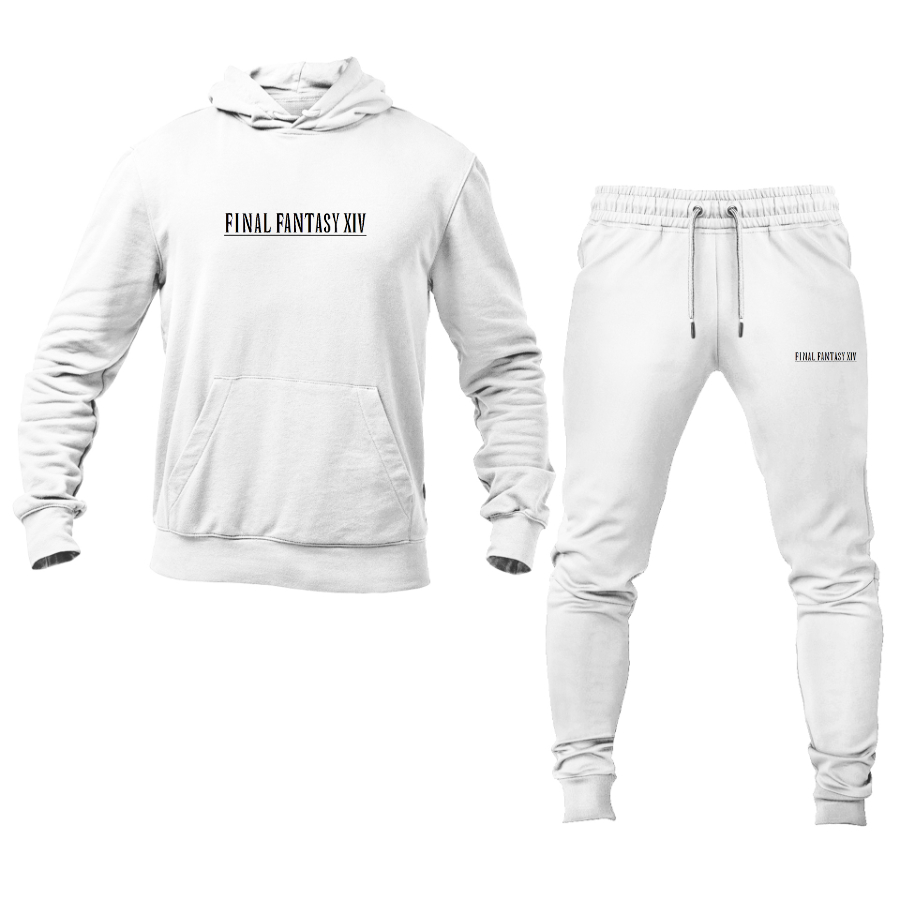Men's Final Fantasy XIV Logo Hoodie Joggers Set