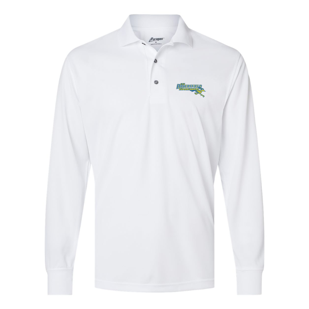 Men's CSU-Bakersfield Roadrunners Paragon Prescott Long Sleeve Polo