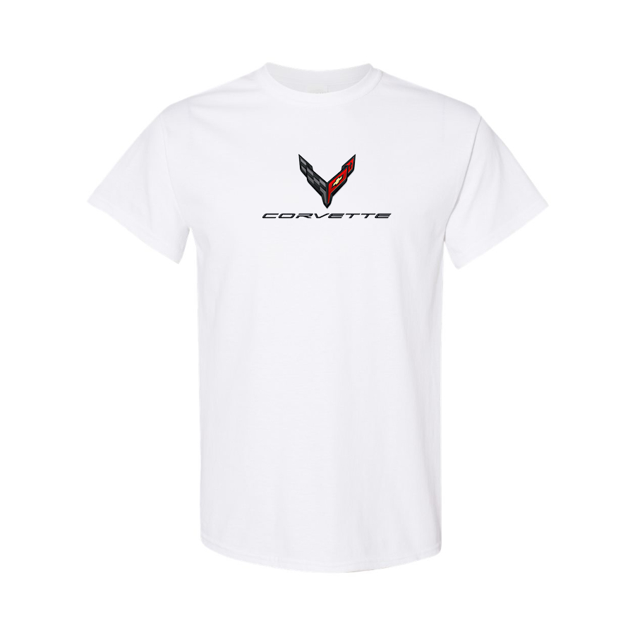 Men's Corvette Logo Cotton T-Shirt