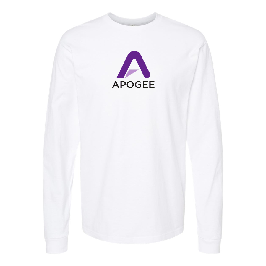 Men's Apogee Electronics Logo Cotton Long Sleeve T-Shirt