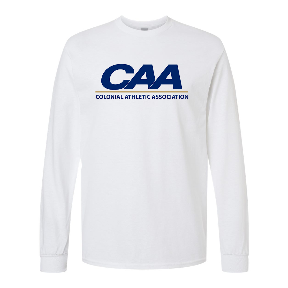 Men's Colonial Athletic Association Gildan Heavy Cotton Long Sleeve T-Shirt