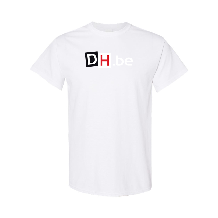 Men's DH Derniere Heure Logo Cotton T-Shirt