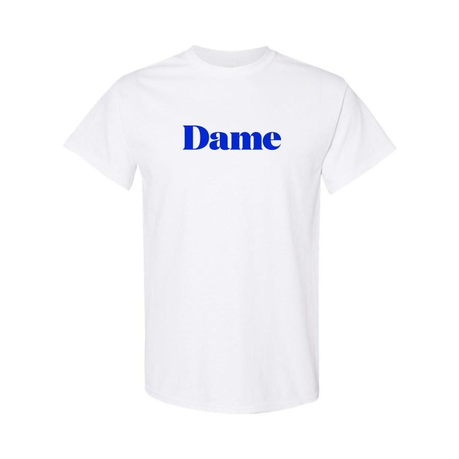 Men's Dame Products Logo Cotton T-Shirt