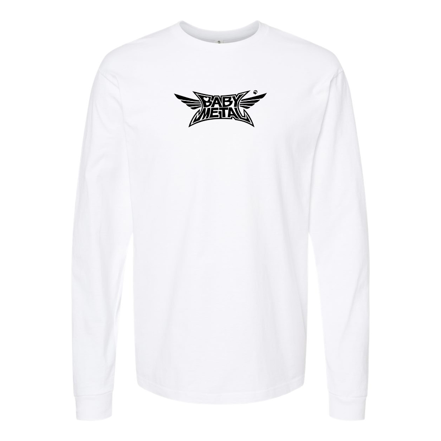 Men's Babymetal Logo Cotton Long Sleeve T-Shirt