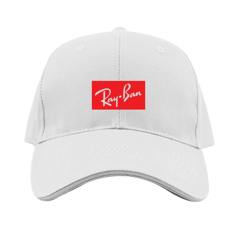 Ray Ban Logo Dad Baseball Cap Hat