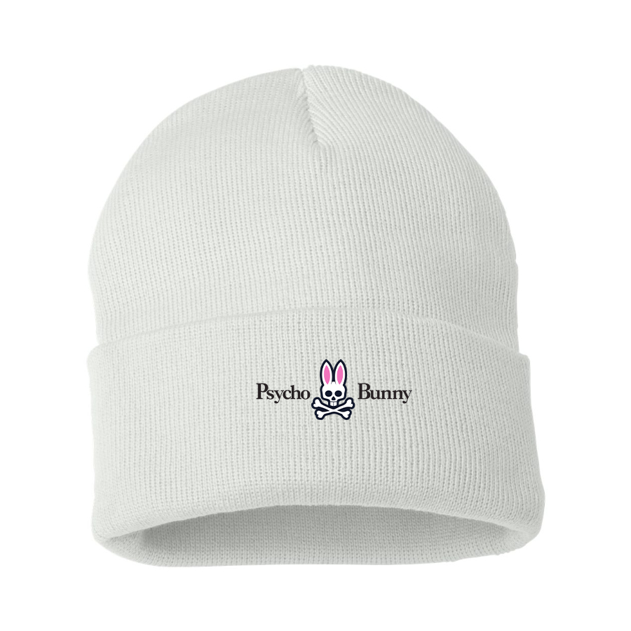 Psycho Bunny Logo Beanie Hat