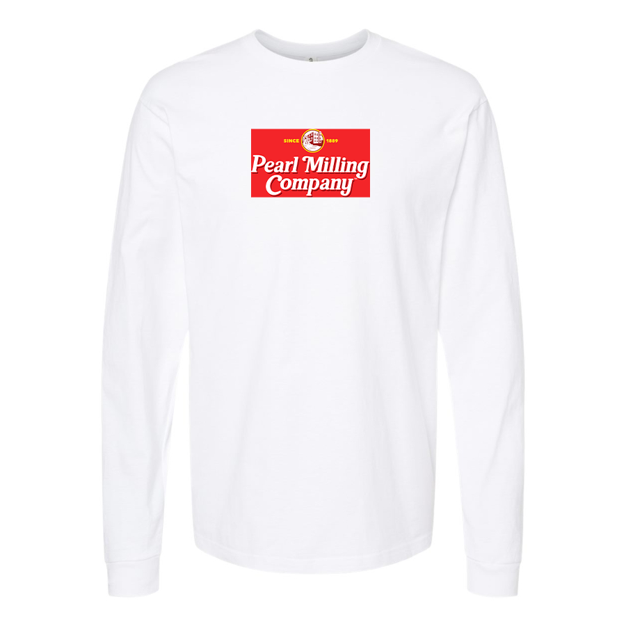 Men's Aunt Jemima Logo Cotton Long Sleeve T-Shirt
