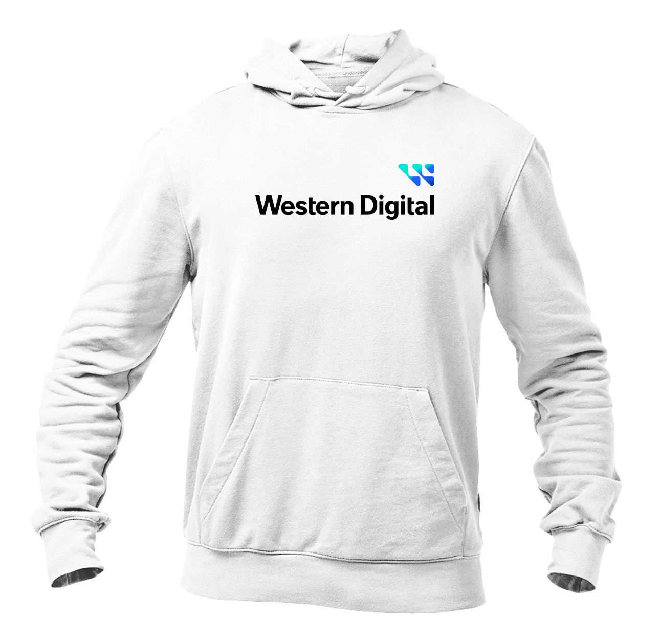 Men's Western Digital Logo Pullover Hoodie