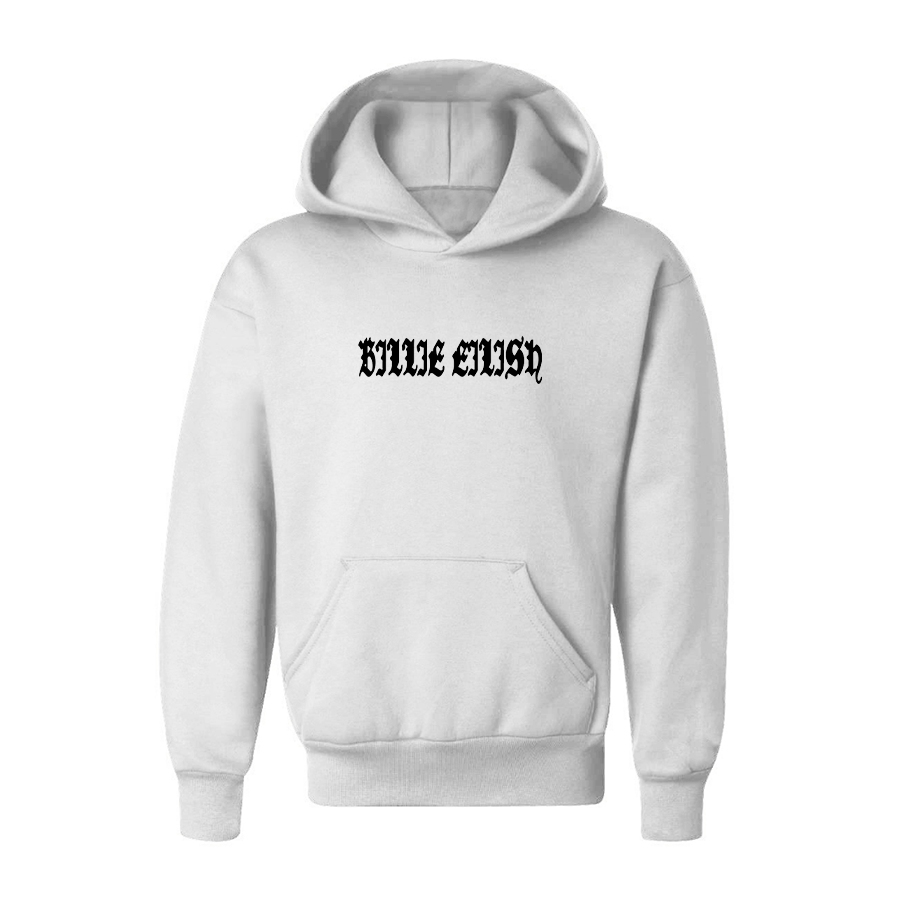 Youth Billie Eilish Logo Pullover Hoodie