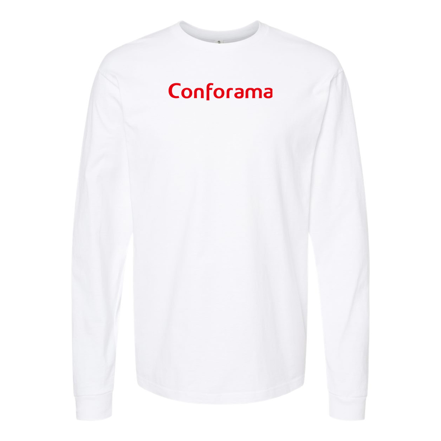 Men's Conforama Logo Cotton Long Sleeve T-Shirt