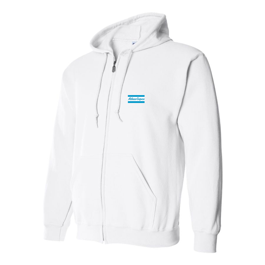 Men's Atlas Copco Logo Zipper Hoodie