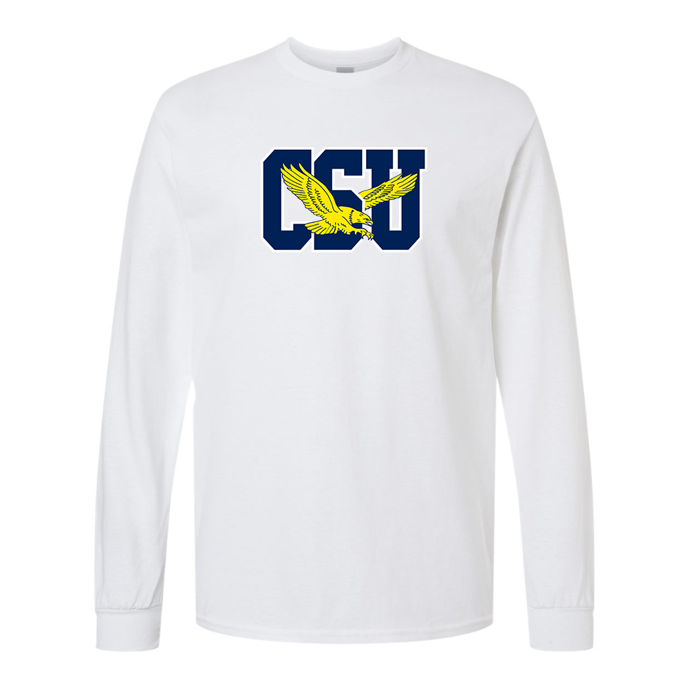 Men's Coppin State Eagles Gildan Heavy Cotton Long Sleeve T-Shirt