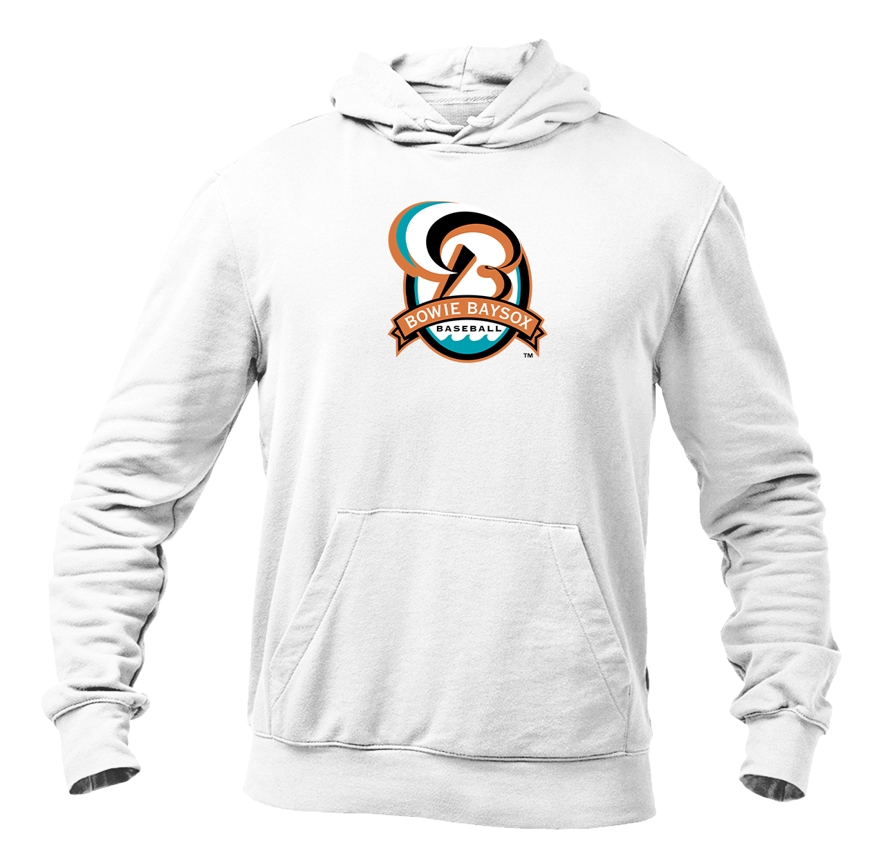 Men's Bowie BaySox Logo Pullover Hoodie