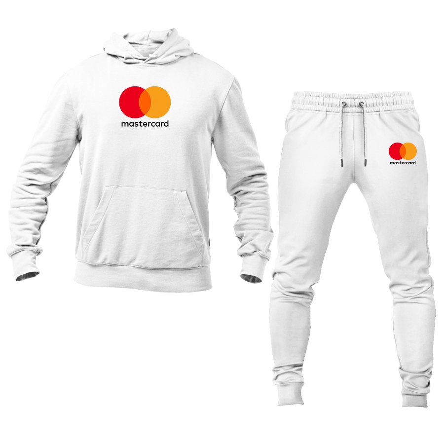 Men's Mastercard Logo Hoodie Joggers Set
