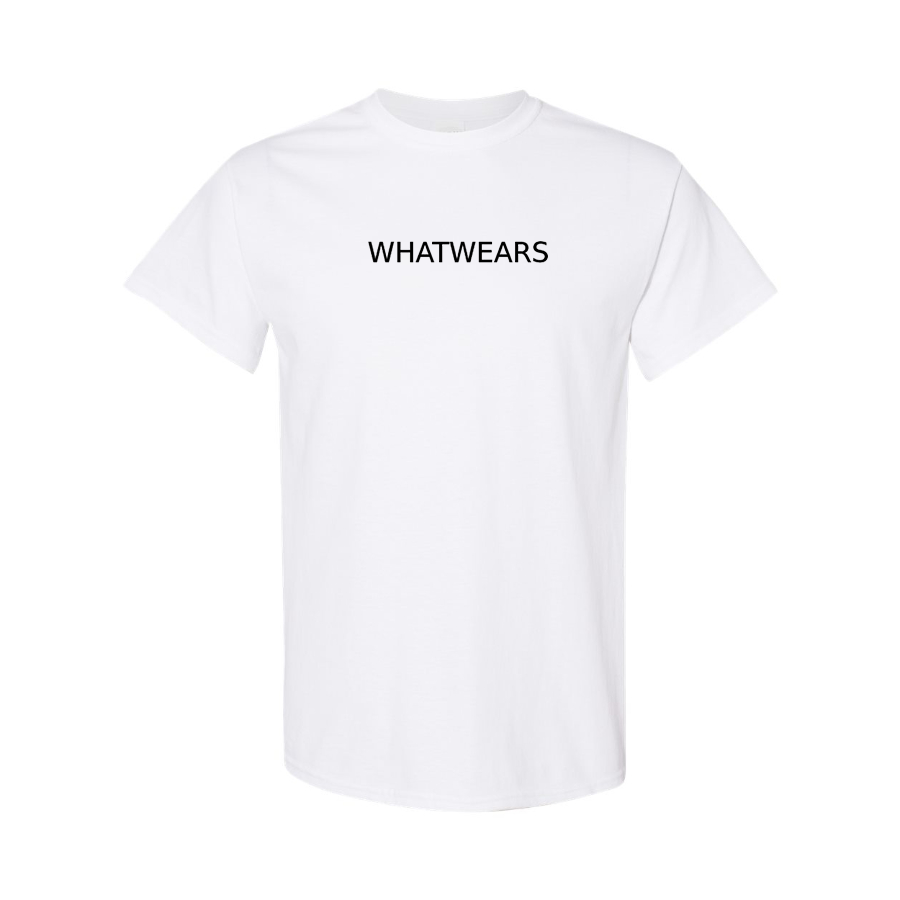 Men's WhatWears Logo Cotton T-Shirt