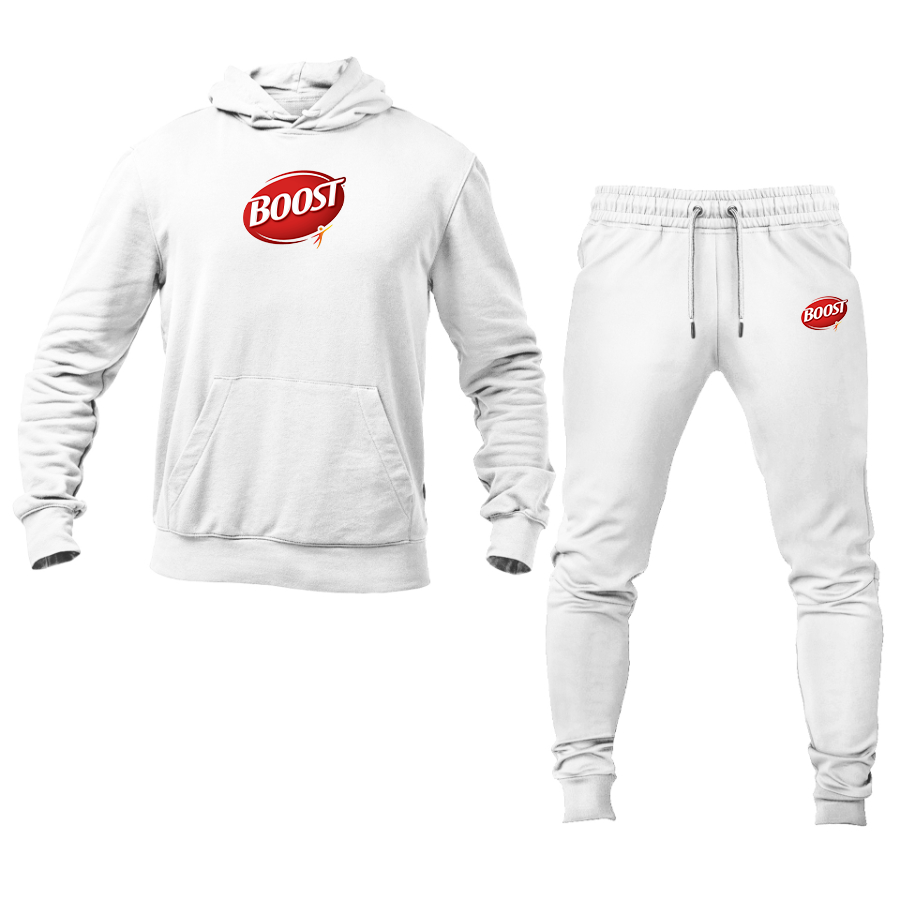 Men's Boost Logo Hoodie Joggers Set