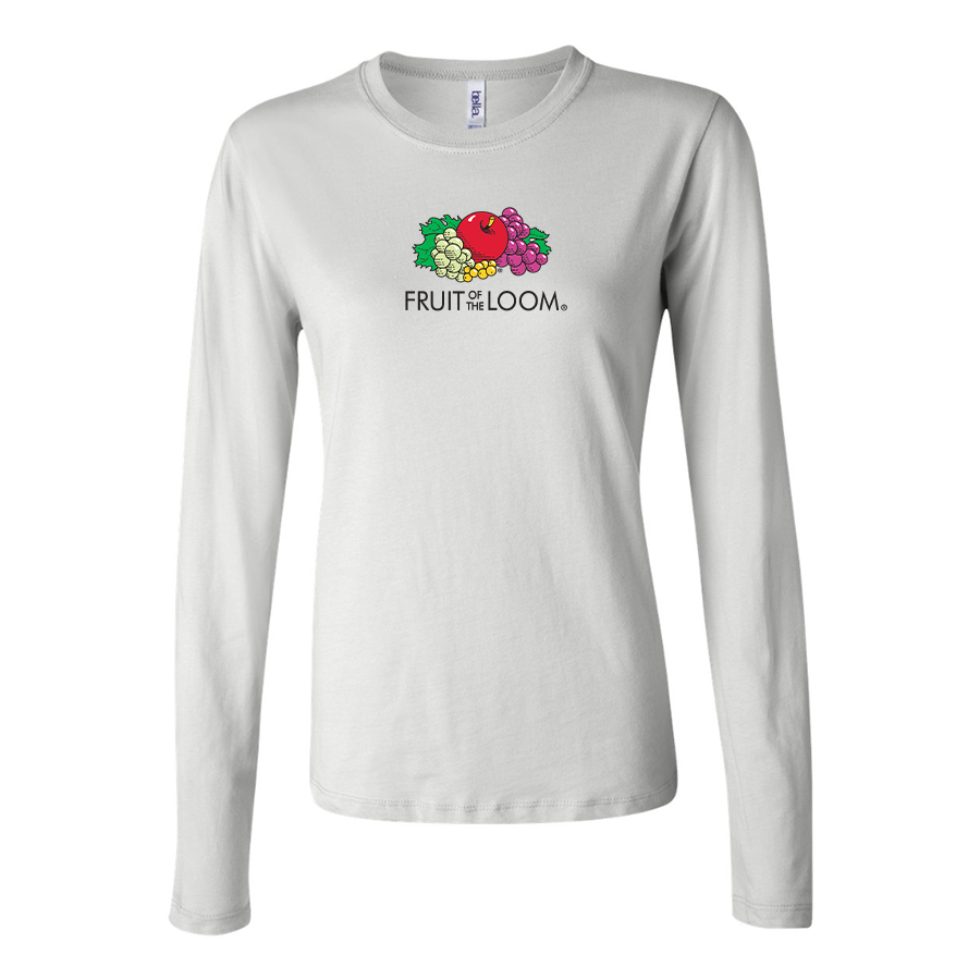 BELLA CANVAS Fruit Of the Loom Jersey Long Sleeve Tee