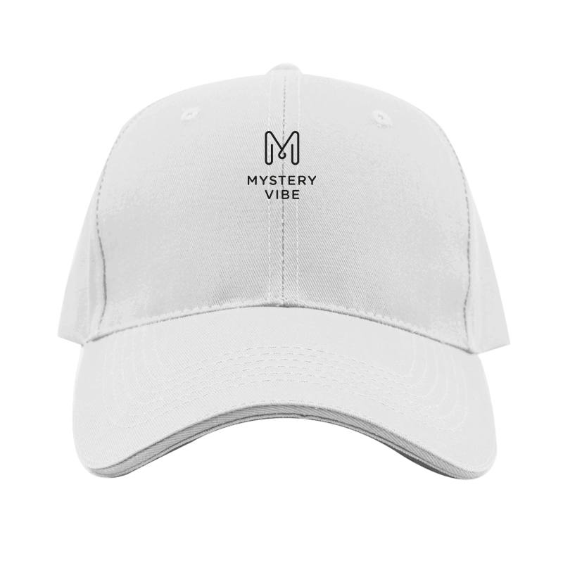 Mystery Vibe Logo Dad Baseball Cap Hat