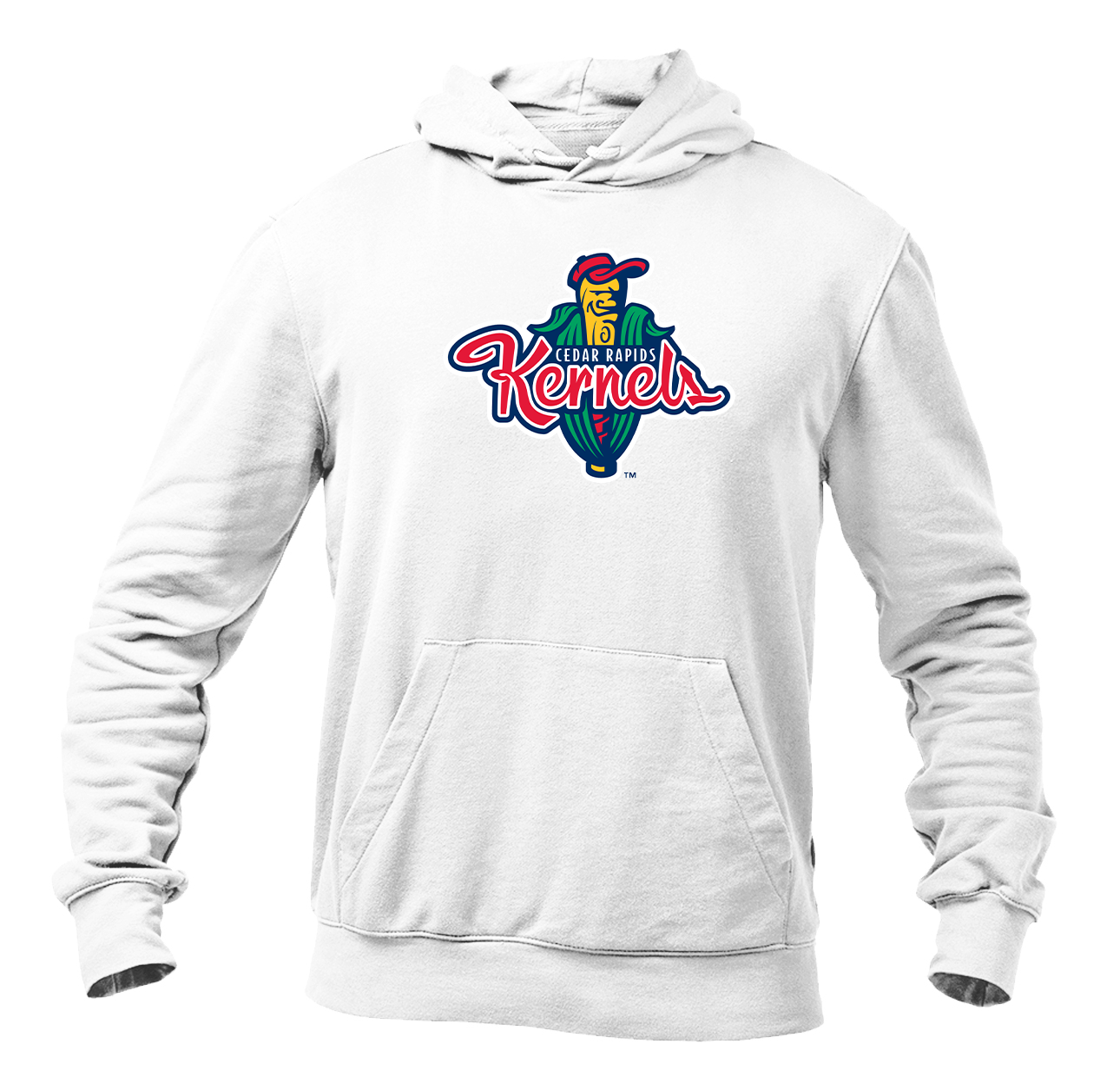 Men's Cedar Rapids Kernels Logo Pullover Hoodie