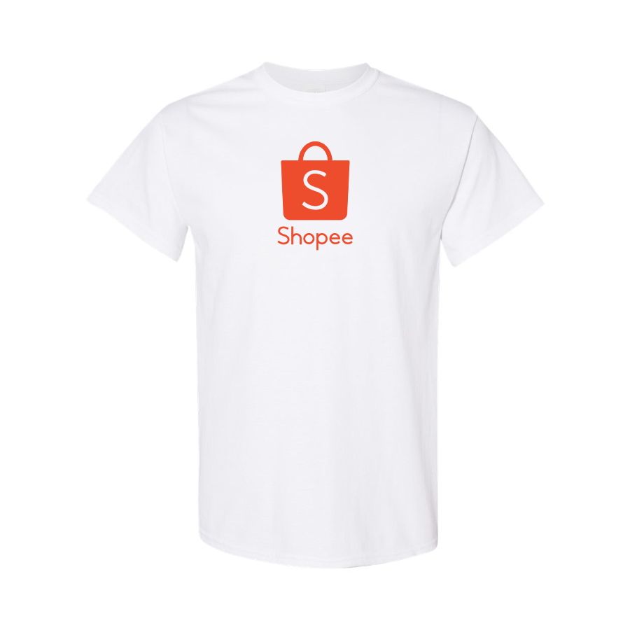 Men's Shopee Logo Cotton T-Shirt
