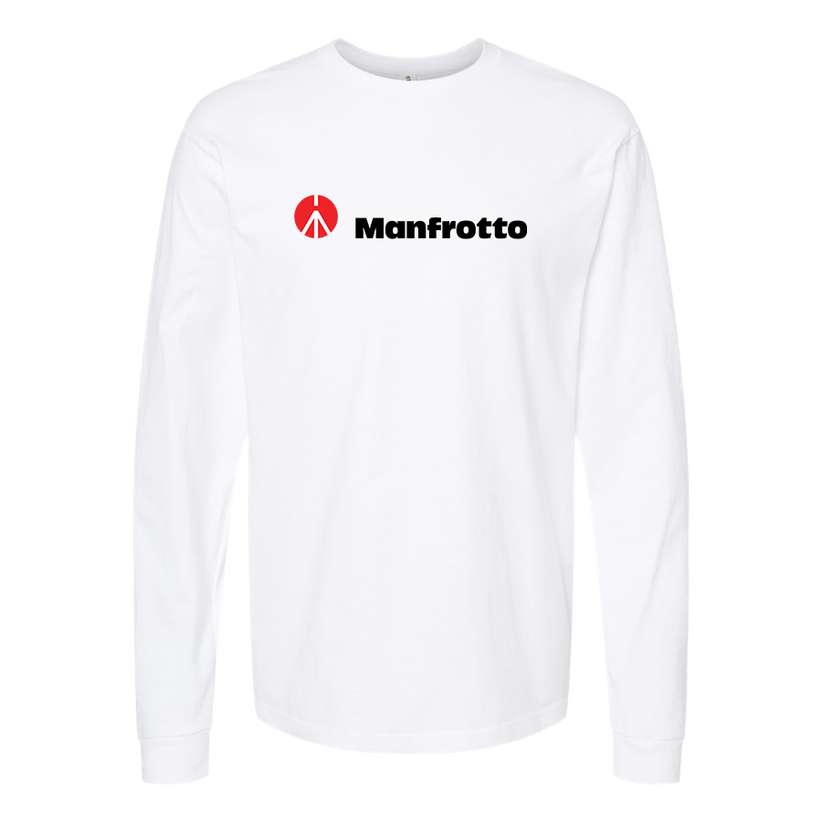 Men's Manfrotto Logo Cotton Long Sleeve T-Shirt