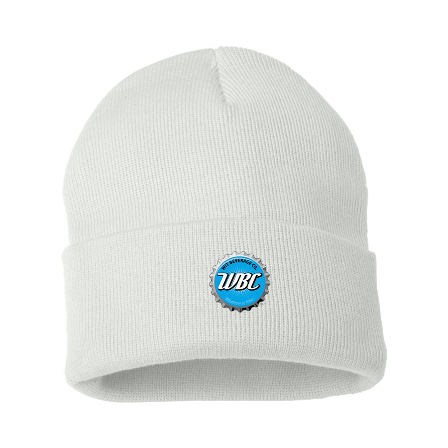 Wit Beverage Company Logo Beanie Hat