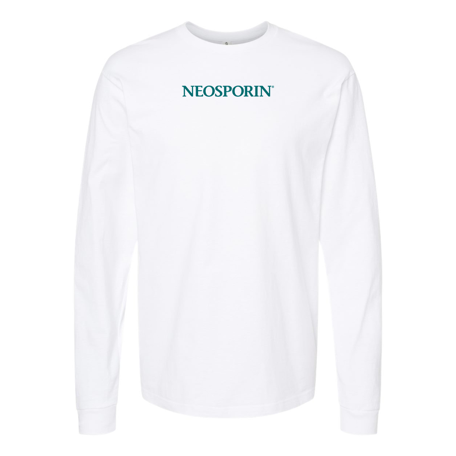 Men's Neosporin Logo Cotton Long Sleeve T-Shirt