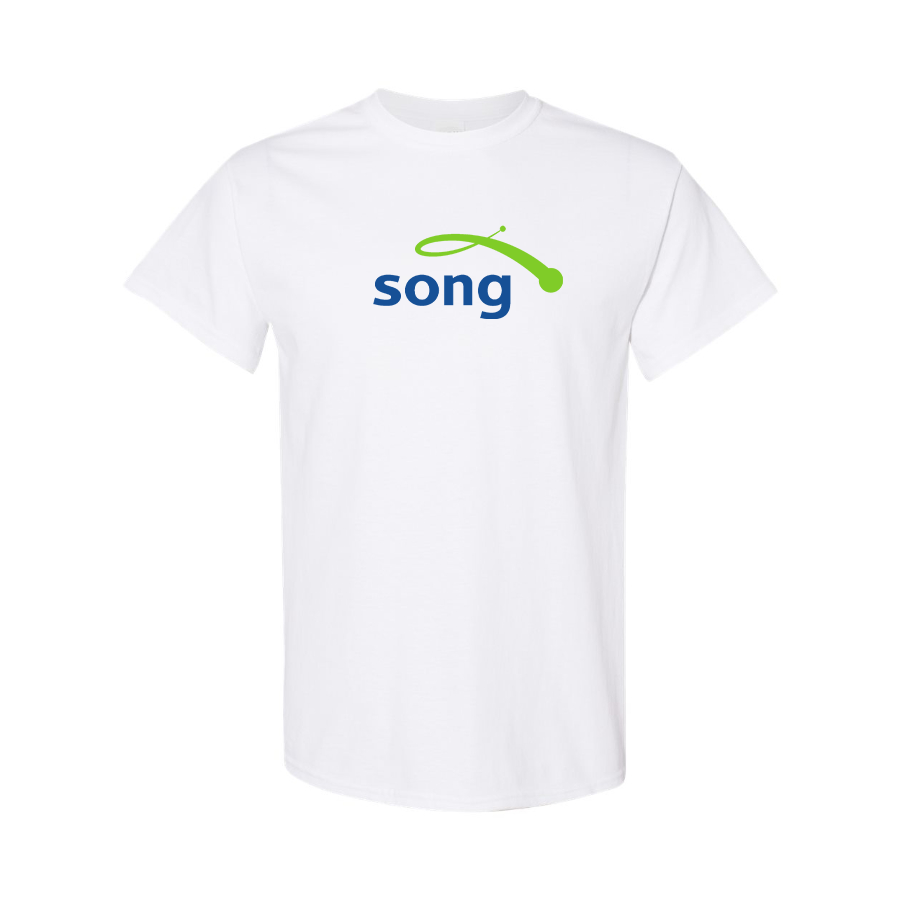 Men's Song Logo Cotton T-Shirt