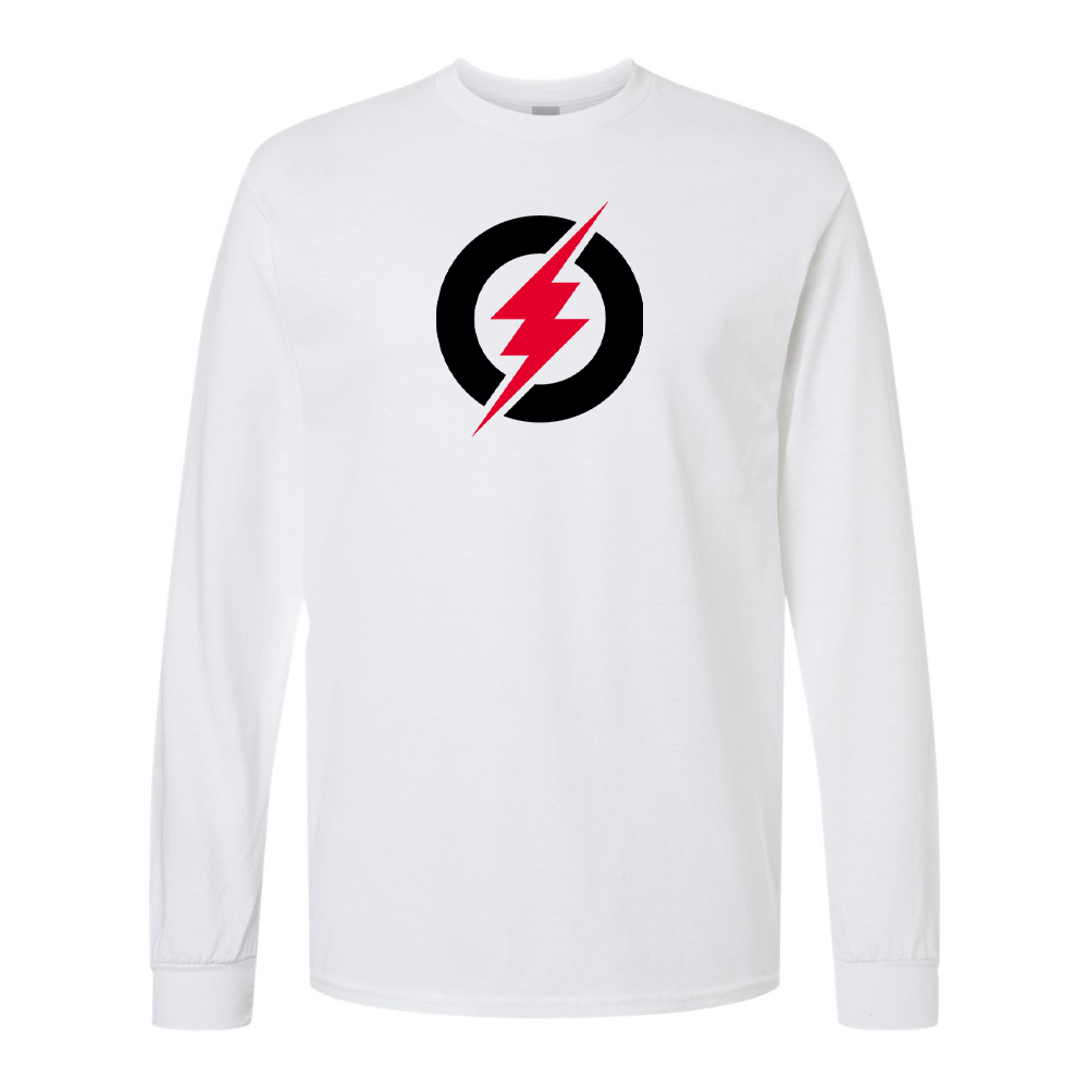 Men's Rayovac Lightning Gildan Heavy Cotton Long Sleeve T-Shirt