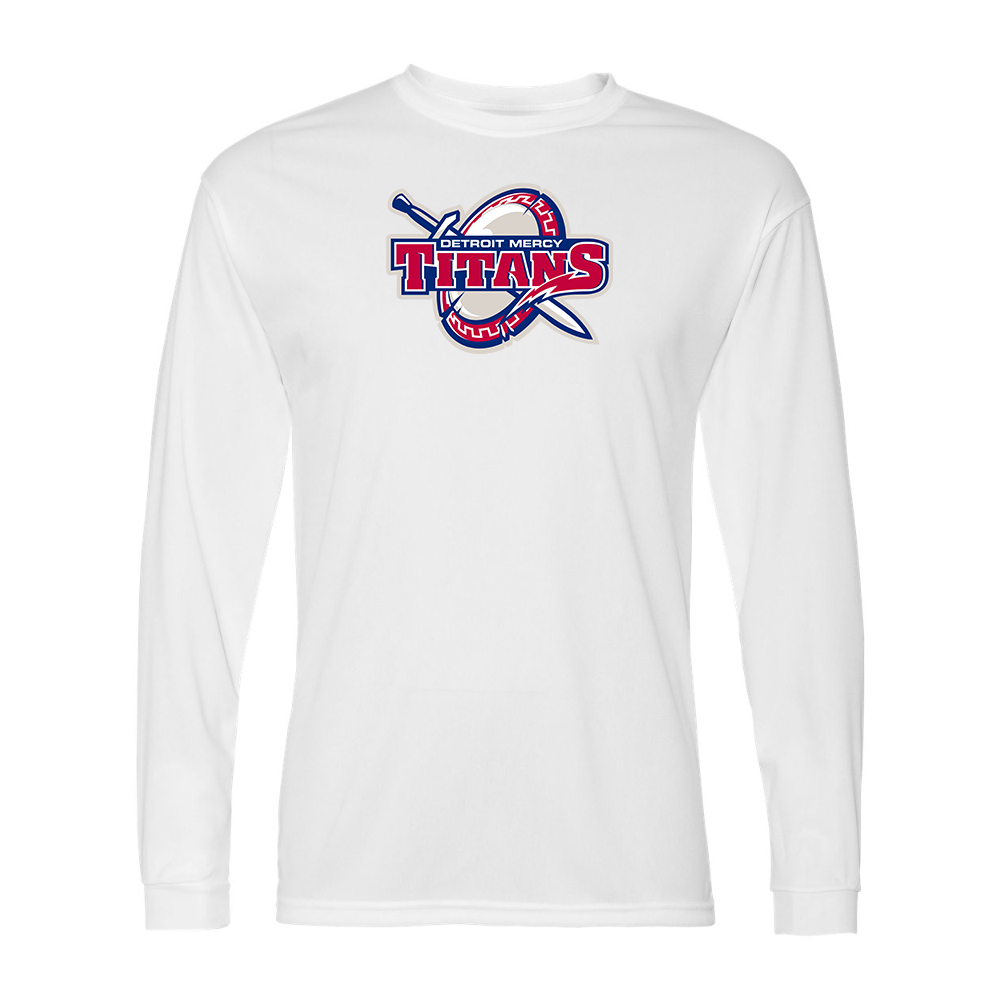 Men's Detroit Titans Performance Long Sleeve T-Shirt