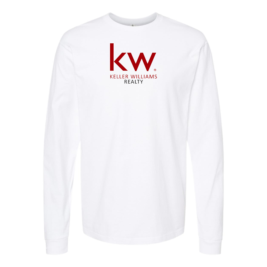 Men's Keller Williams Logo Cotton Long Sleeve T-Shirt