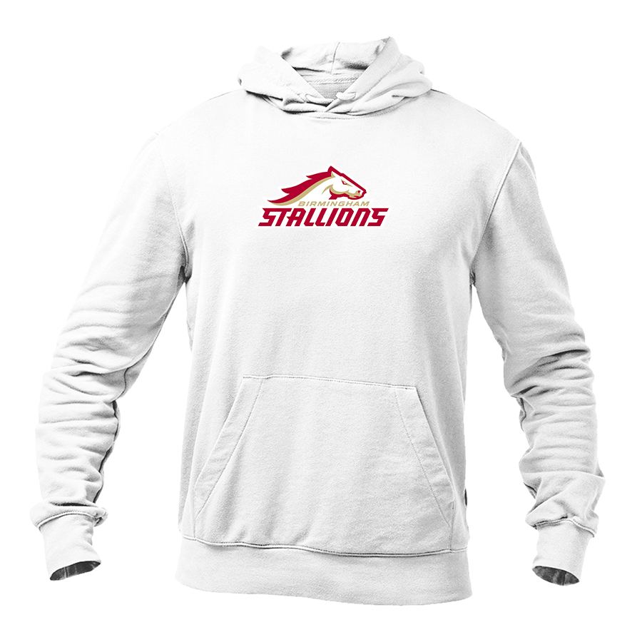 Men's Birmingham Stallions Logo Pullover Hoodie