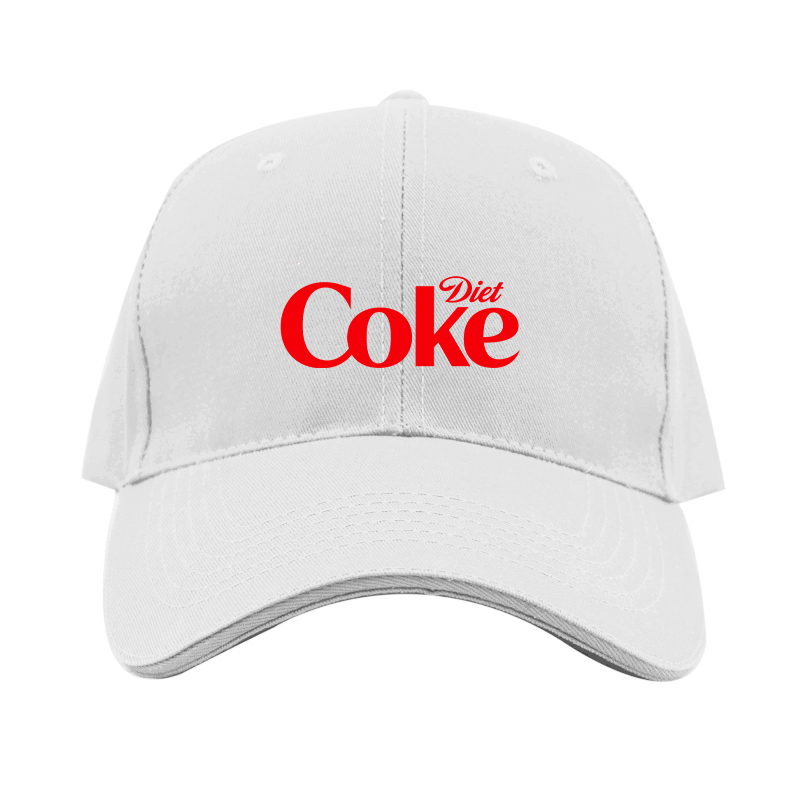 Diet Coke Logo Dad Baseball Cap Hat