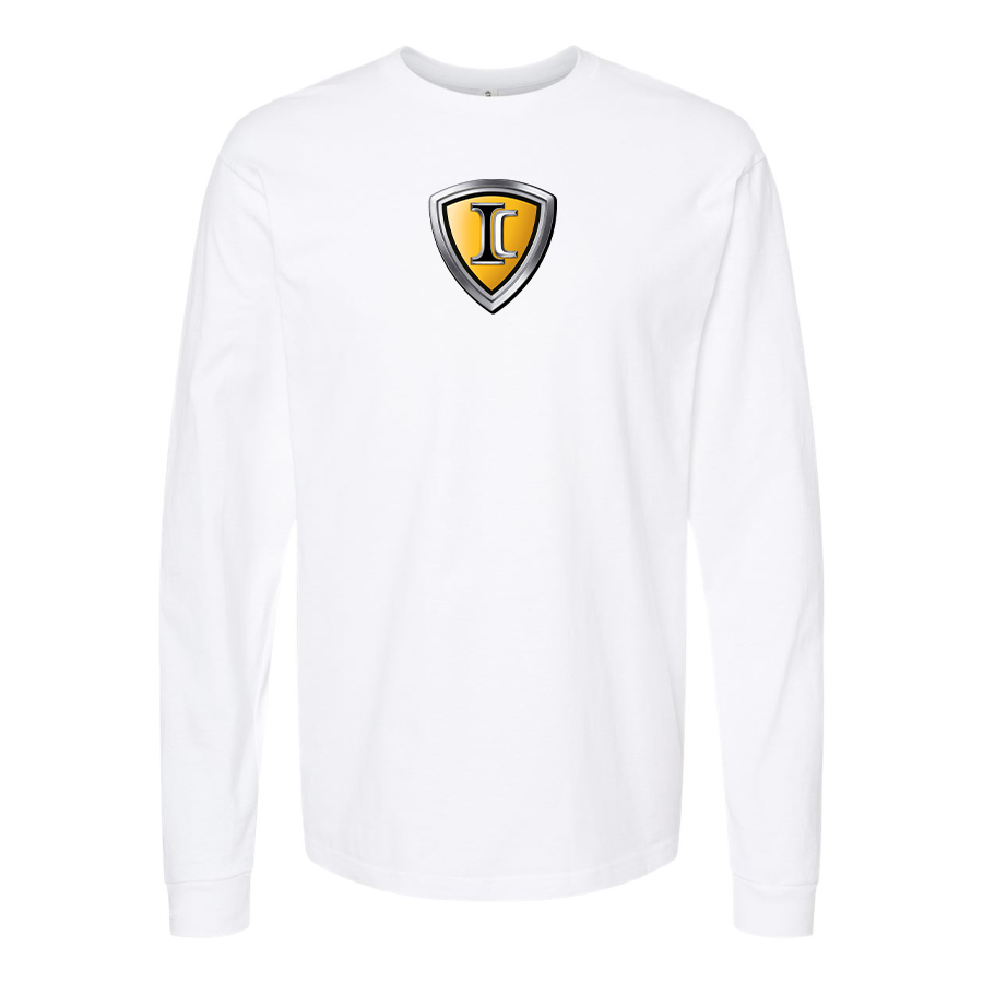 Men's IC Bus Logo Cotton Long Sleeve T-Shirt