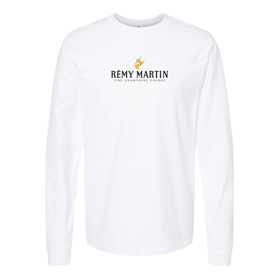 Men's Rémy Martin Logo Cotton Long Sleeve T-Shirt