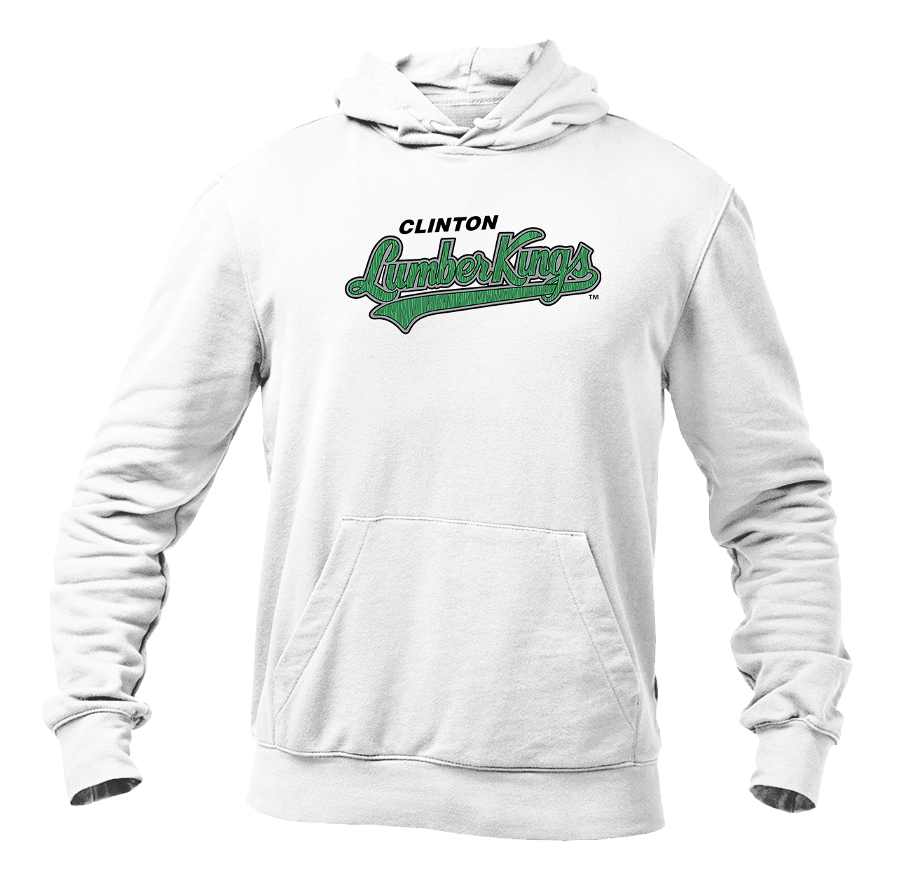 Men's Clinton LumberKings Logo Pullover Hoodie