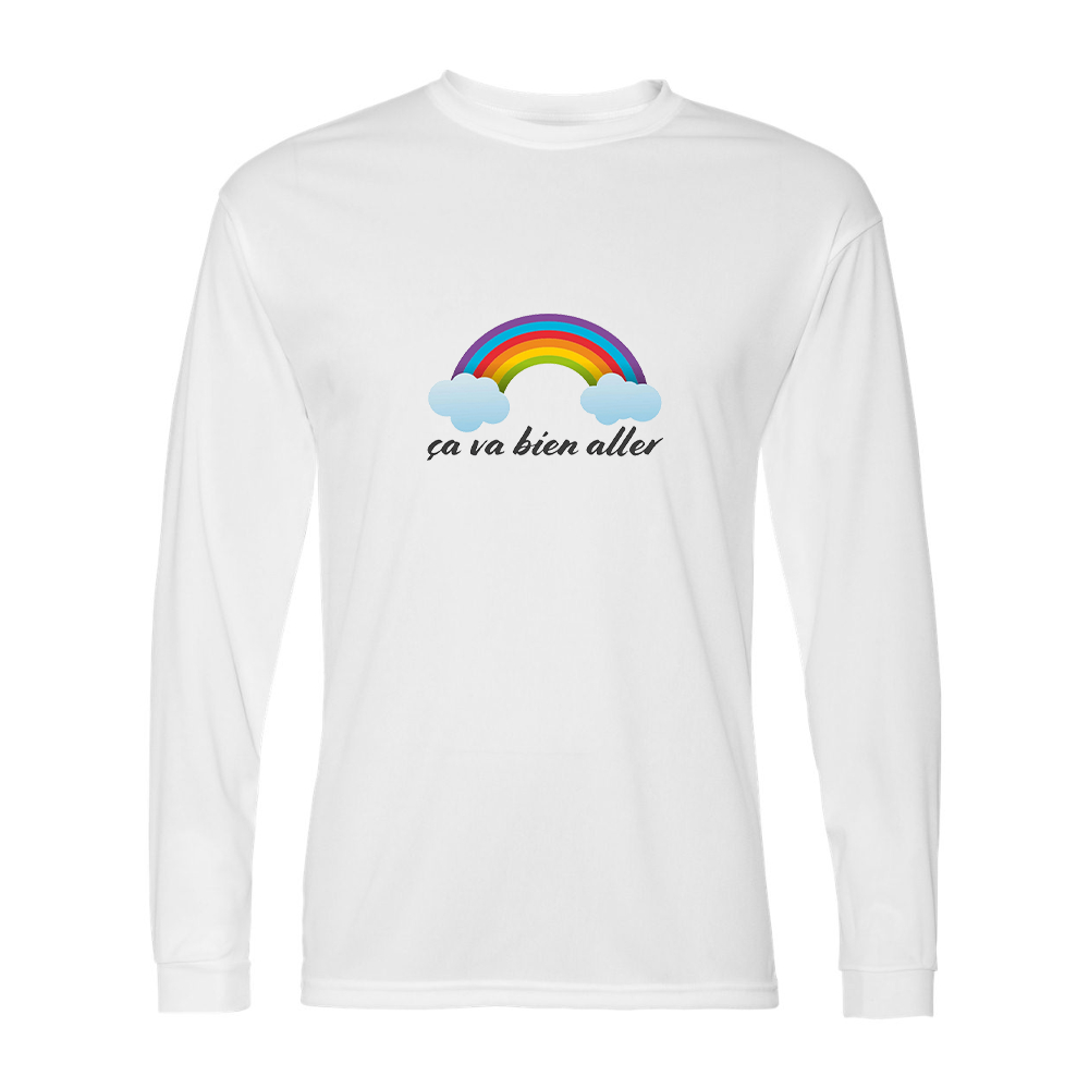 Men's Ça va bien aller Performance Long Sleeve T-Shirt
