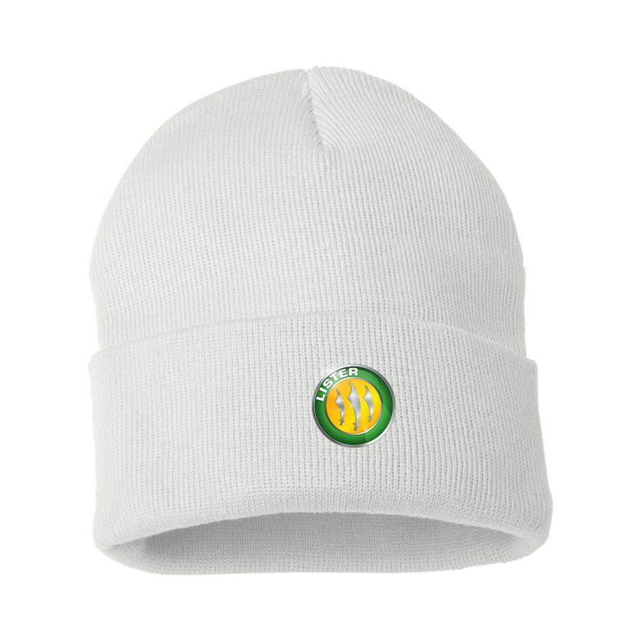 Lister Motor Company Logo Beanie Hat