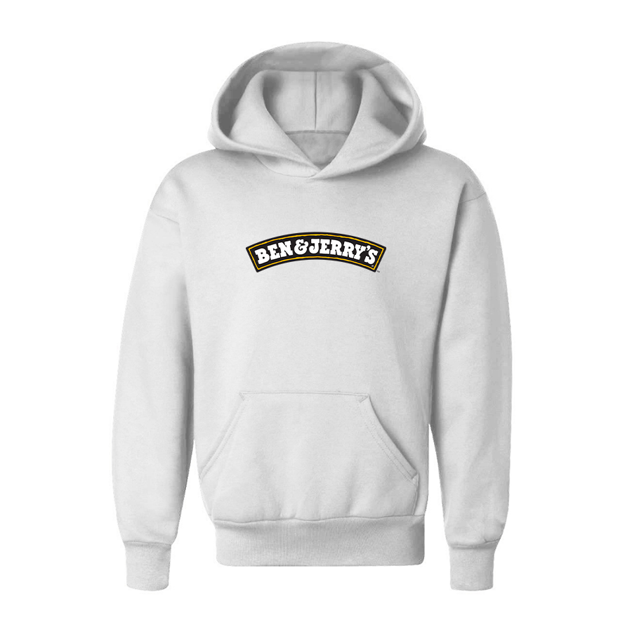 Youth Ben and Jerrys Logo Pullover Hoodie