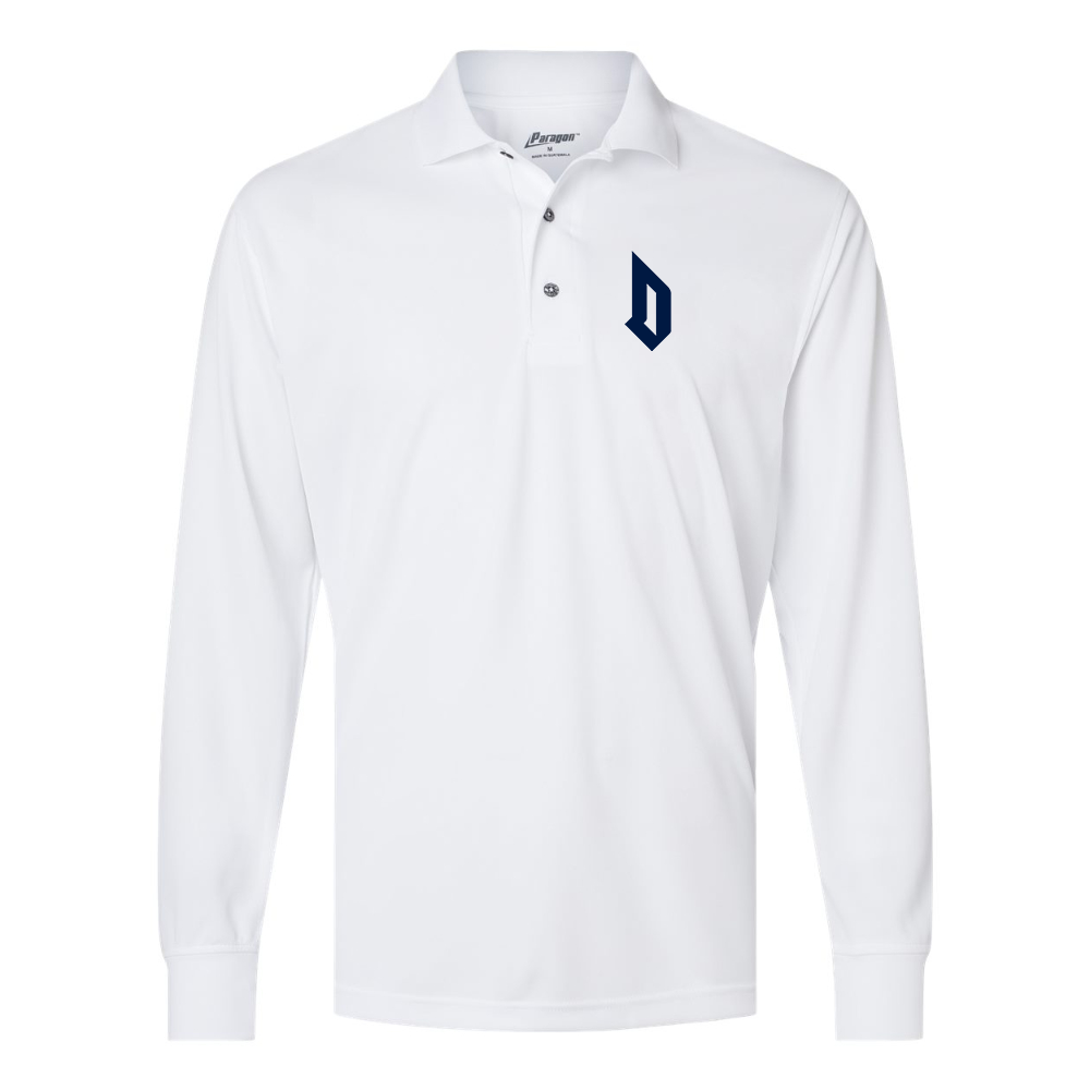Men's Duquesne Dukes Paragon Prescott Long Sleeve Polo