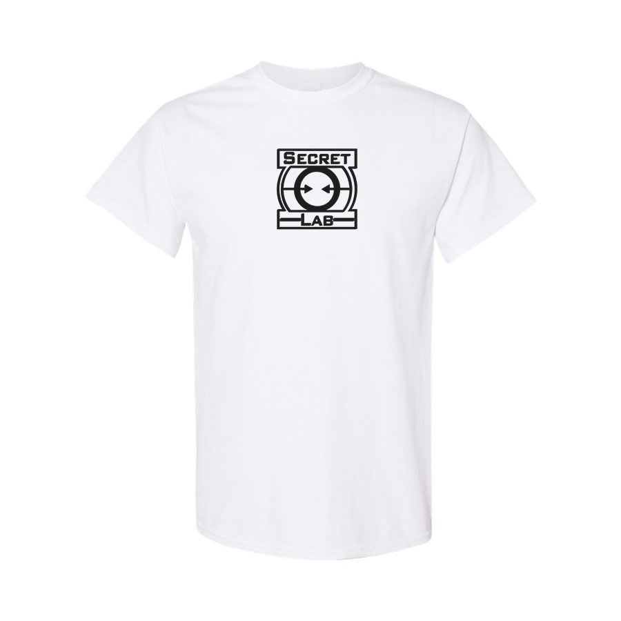 Men's Secret Lab Symbol Logo Cotton T-Shirt